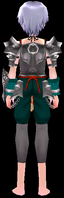 Mabinogi Clancow lite armor equipped back.png