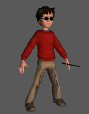 Cloakless harry HP COS PS2.png