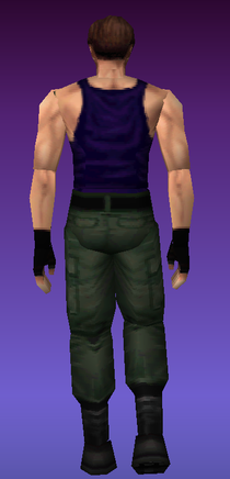 Biohazard 2 october proto Leon early costume 2 back.png