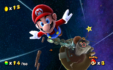 Super Mario Galaxy-prerelease-May 2006-E3-screenshot.png